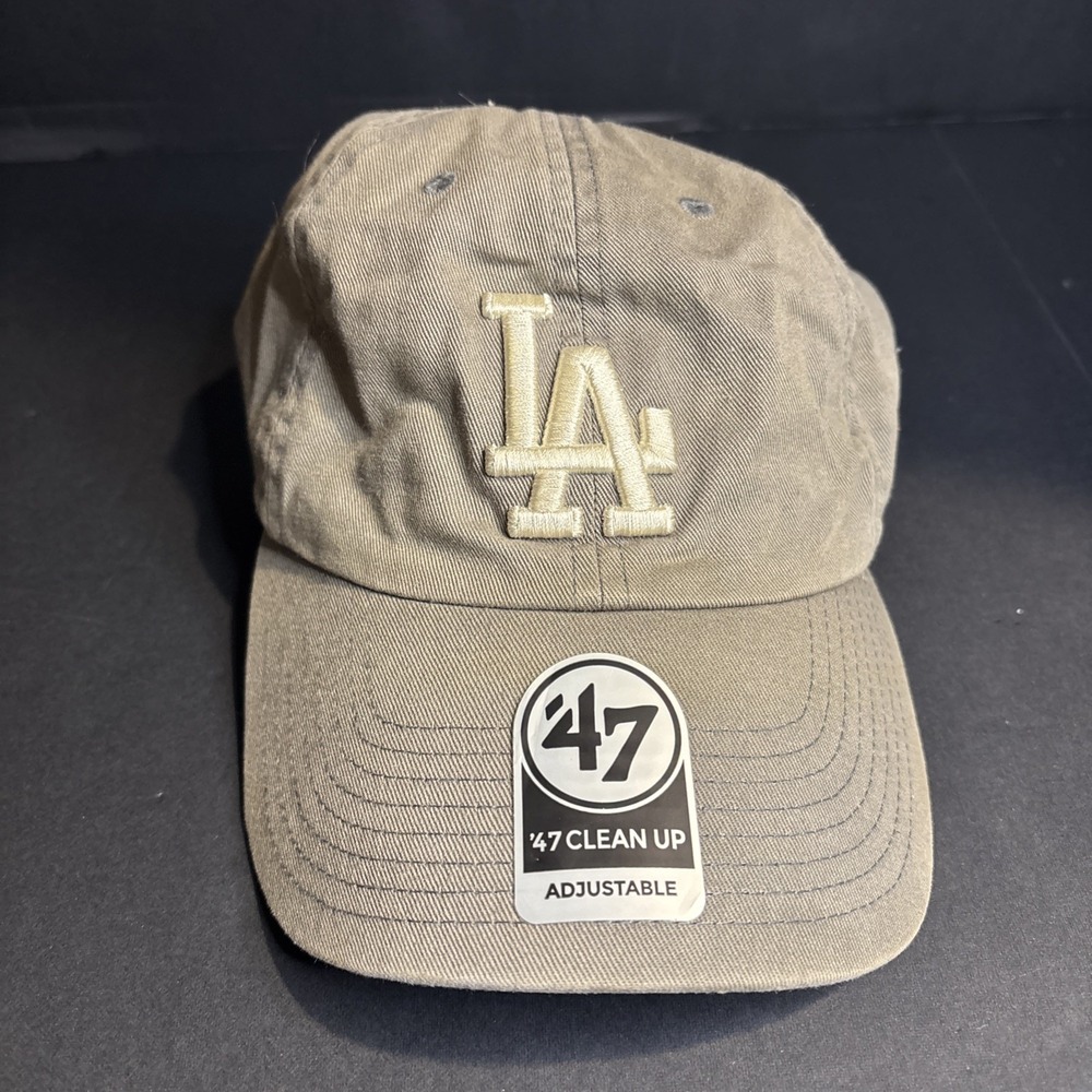47 Brand Los Angeles Dodgers Clean Up Adjustable Hat OSFA